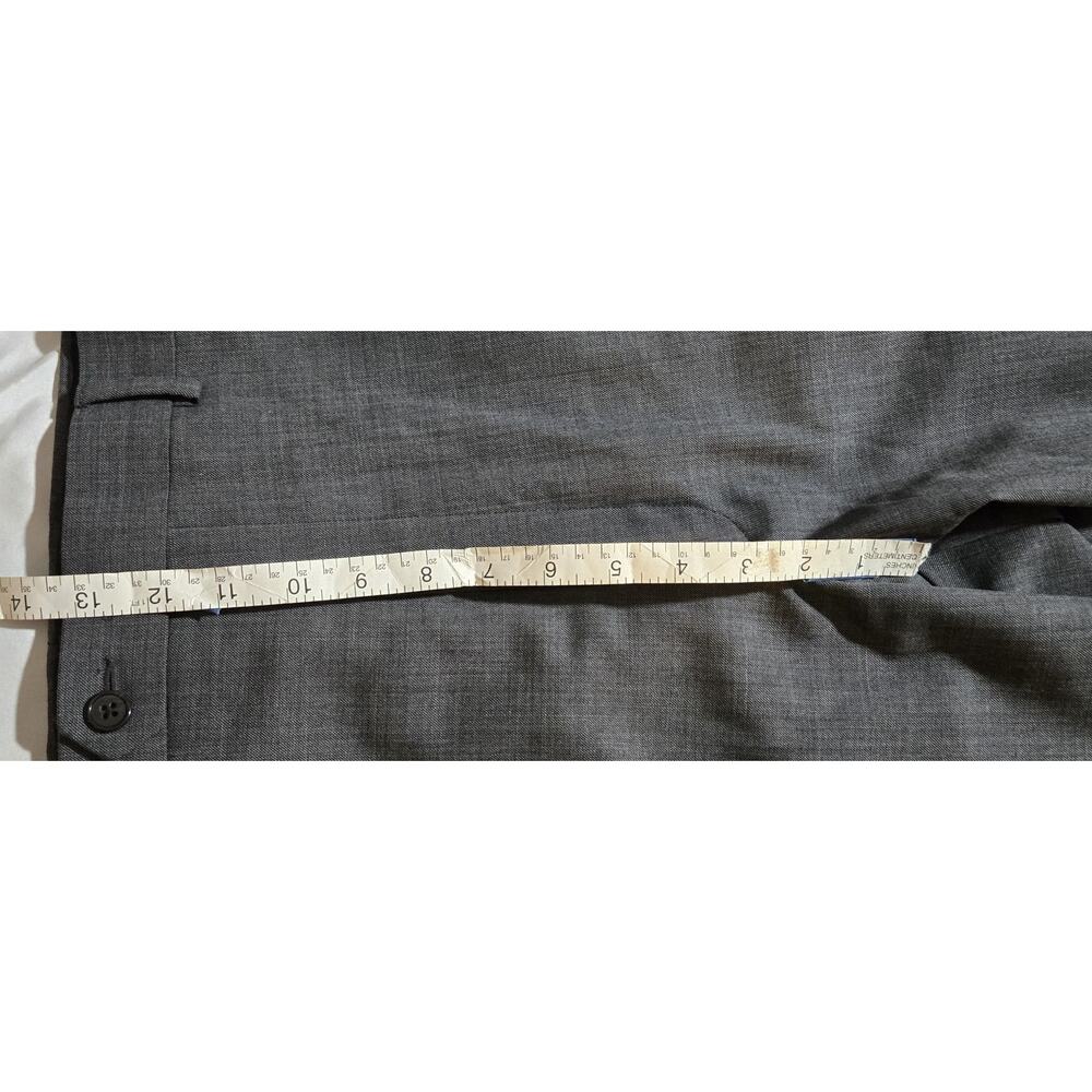 Ralph Lauren Mens pant 54w x 36 Grey Shark Big & Tall UltraFlex Wool-NEW - Picture 12 of 13